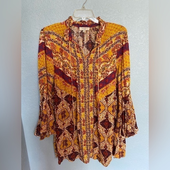 UMGEE multi Color print boho dress, size XL - Picture 1 of 6